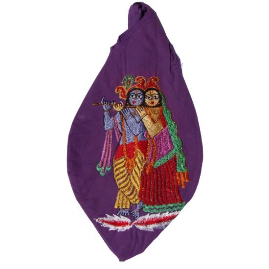 Bead Bag Radha Krishna (bestickt)