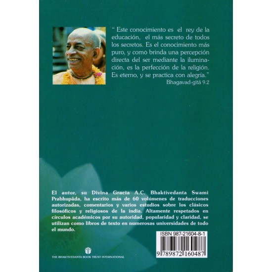 El Rey del Conocimiento, Bhaktivedanta Swami