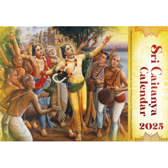 Sri Caitanya Wandkalender 2025